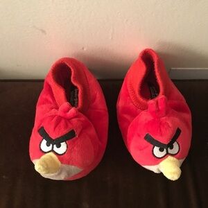 Red Angry Birds Slippers